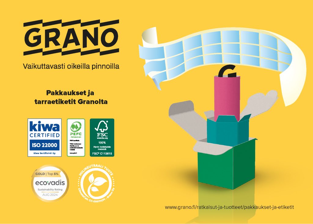 grano painotalo keltainen tausta